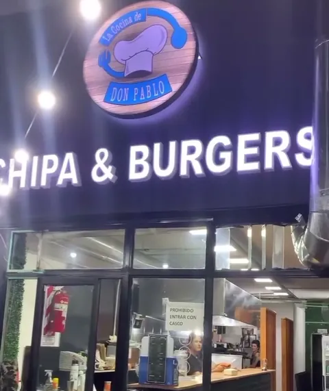 Fachada del local Chipa & Burgers en Av. Boedo 605